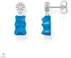THOMAS SABO x HARIBO kék gumimaci kristályüveg fülbevaló - H2330-052-1