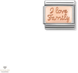 NOMINATION "Szeretem a családomat" charm - 430101-41