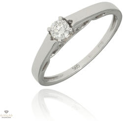 Újvilág Kollekció Fehér arany gyűrű 56-os méret - B42259