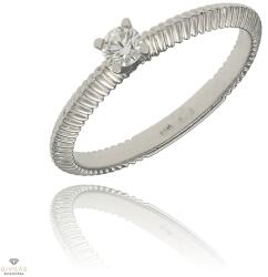 Újvilág Kollekció Fehér arany gyűrű 52-es méret - B41290_3I