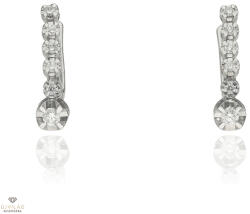 Újvilág Kollekció Fehér arany fülbevaló - B32837