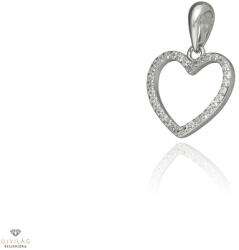 Újvilág Kollekció Ezüst szív medál - 09139-42
