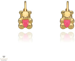 Újvilág Kollekció Arany gyerek maci fülbevaló - X4NSE8643-1