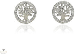 Újvilág Kollekció Ezüst Életfa fülbevaló - 02107-110