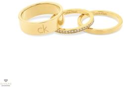 Calvin Klein CK Trio női gyűrű szett 54-es méret - CKJ35000795C