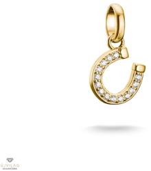 Thomas Sabo Charm Club Connect aranyozott szerencsehozó patkó charm medál - CC1280-414-14