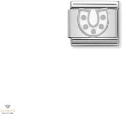 NOMINATION "Fehér patkó" charm - 330202-07