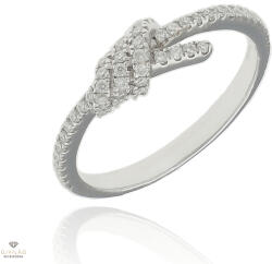 Újvilág Kollekció Fehér arany gyűrű 50-es méret - B16930_3I