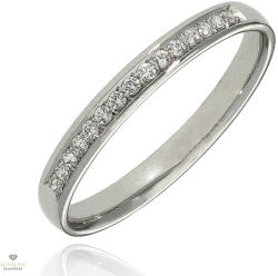 Újvilág Kollekció Fehér arany gyűrű 54-es méret - COMF25012CIRK-54