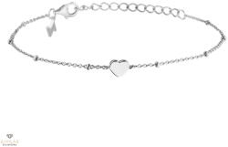 Silvertrends NANA KAY silver trends ezüst szív karkötő - ST1865