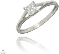 Újvilág Kollekció Fehér arany gyűrű 53-as méret - P2110F-53