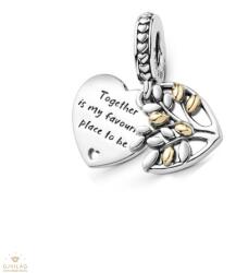 Pandora szív charm - 799161C00