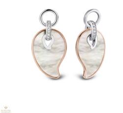 Ti Sento ezüst fülbevaló medál - 9201MR