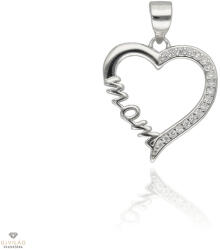 Újvilág Kollekció Ezüst szív medál "MOM" felirattal - 09139-57