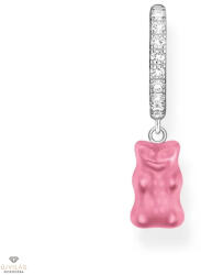 THOMAS SABO x HARIBO rózsaszín gumimaci kristályüveg fél pár fülbevaló - CR726-052-9