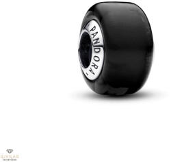 Pandora fekete mini muránói üveg charm - 793117C00