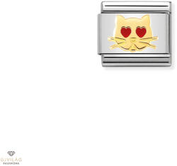 NOMINATION "Cica szív szemekkel" charm - 030272-43