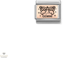 NOMINATION "Ikrek csillagjegy" charm - 430112-03