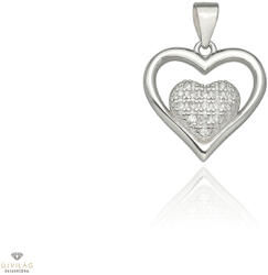 Újvilág Kollekció Ezüst szív medál - 09139-22