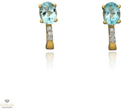 Újvilág Kollekció Sárga arany fülbevaló - 06-08736-0-39-1 - 06-08736-0-39-1