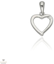 Újvilág Kollekció Ezüst szív medál - 09139-53
