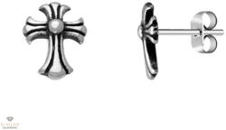 ROCHET férfi kereszt fülbevaló 1 cm - HBO630