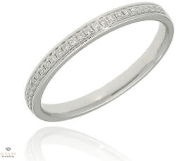 Gyűrű Frank Trautz fehér arany gyűrű 56-os méret - 1-05444-52-0089/56