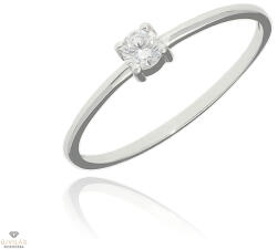 Újvilág Kollekció Fehér arany gyűrű 50-es méret - P2144F-50