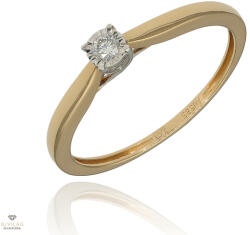 Újvilág Kollekció Arany gyűrű 52-es méret - RR649Y12-52