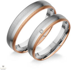 Újvilág Kollekció Fehér arany női karikagyűrű 54-es méret - 474/N/54-DB