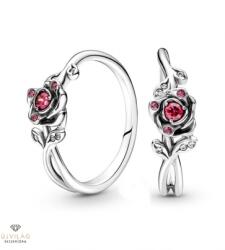 Pandora Disney "A Szépség és a Szörnyeteg" rózsa gyűrű 50-es méret - 190017C01-50