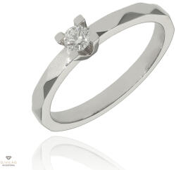 Újvilág Kollekció Fehér arany gyűrű 49-es méret - B42188