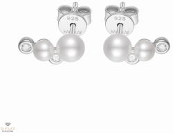 Silvertrends NANA KAY silver trends ezüst gyöngy fülbevaló - ST2327