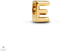 Pandora 14K aranyozott "E" betű charm - 763951C00