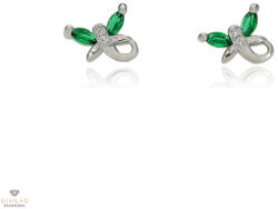 Újvilág Kollekció Ezüst pillangó fülbevaló - 02107-90