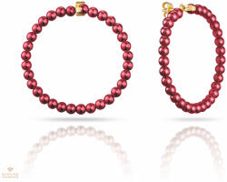 Misaki acél fülbevaló - QCREBLISSBIGRED