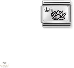 NOMINATION "Júliusi születésnapi viráglap" charm - 330112-19