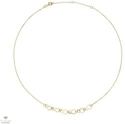 Jackie Gold körök arany nyaklánc 45 cm - JKN24.464