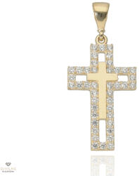 Újvilág Kollekció Arany kereszt medál - UZ-PP1796-01_KT