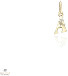 Újvilág Kollekció Arany "A" betű medál - FMO30A