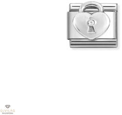 NOMINATION "Szív lakat" charm - 330311-19