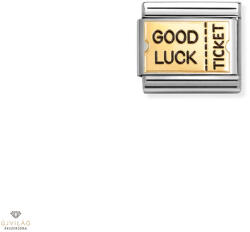 NOMINATION "Good Luck Ticket" charm - 030284-72