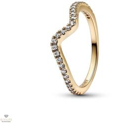 Pandora hullám gyűrű 50-es méret - 162539C01-50