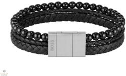Boss Sphere Mixed férfi karkötő 19 cm - HBJ1580786