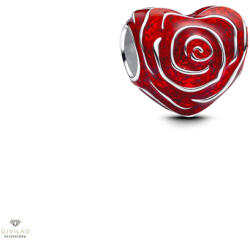 Pandora Rózsa szív charm - 793673C01