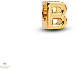 Pandora 14K aranyozott "B" betű charm - 763948C00