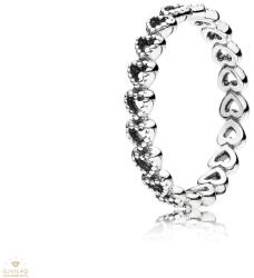 Pandora szívek gyűrű 50-es méret - 190980-50