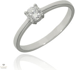 Újvilág Kollekció Fehér arany gyűrű 56-os méret - P1862F-56