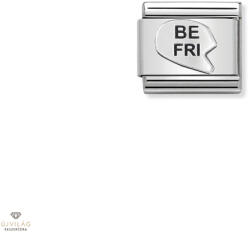 NOMINATION "BE-FRI tört szív" charm - 330101-42