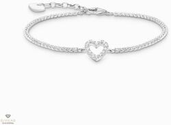 Thomas Sabo Sterling Silver Thomas Sabo Szív karkötő 19 cm - A2177-051-14-L19